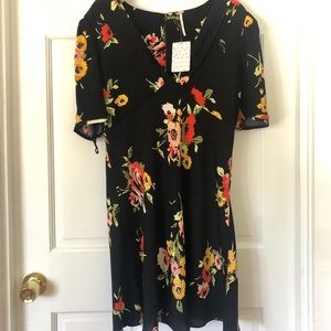Free People | NWT Puff Sleeve Minidress